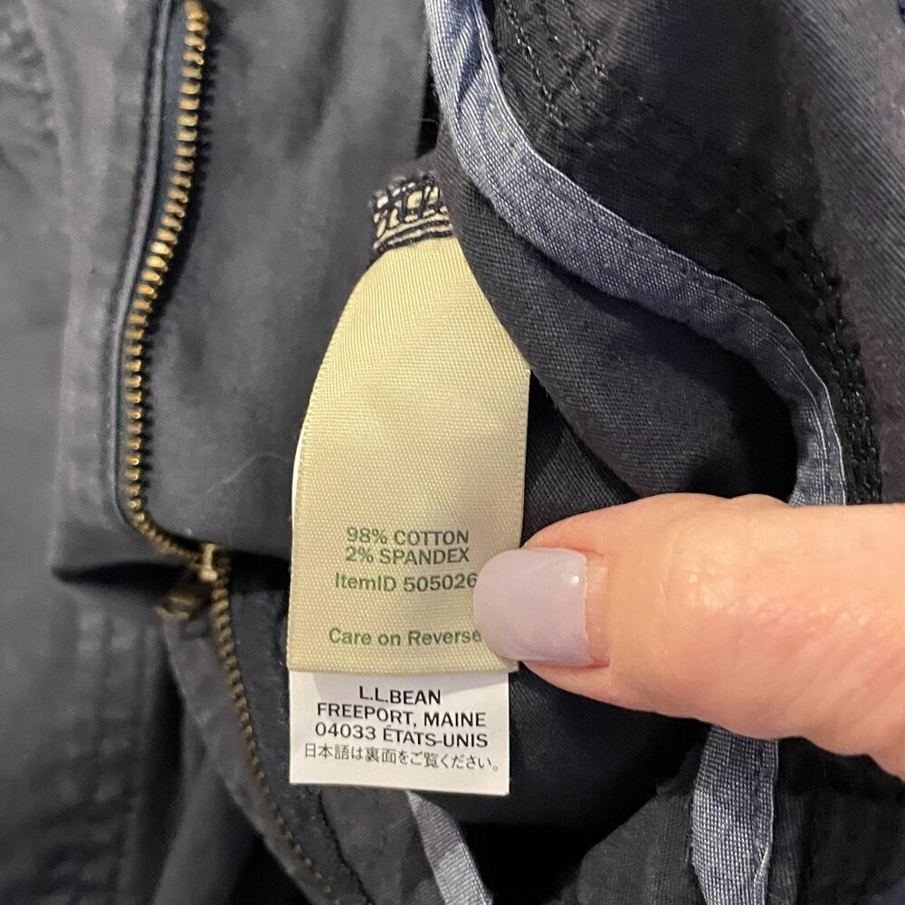 L.L. Bean Women's Stretch Canvas Cargo Pants - Picture 5 of 6